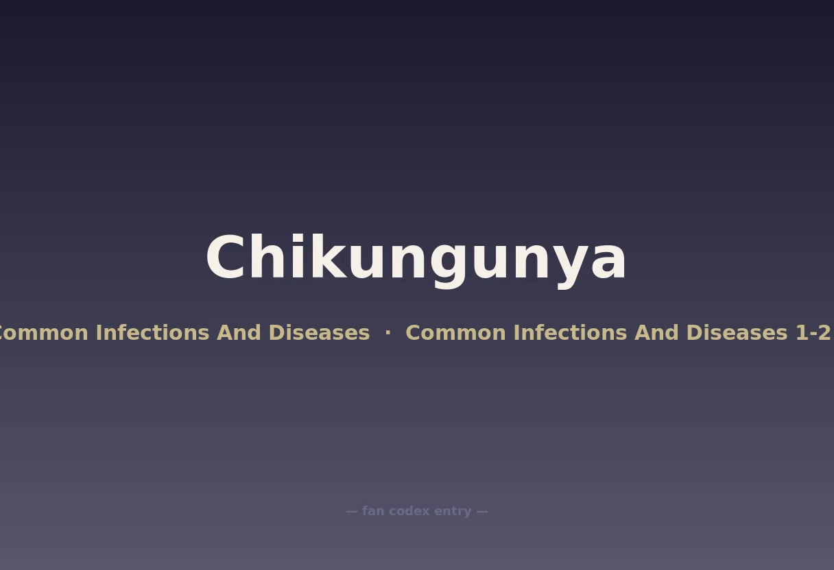 Chikungunya