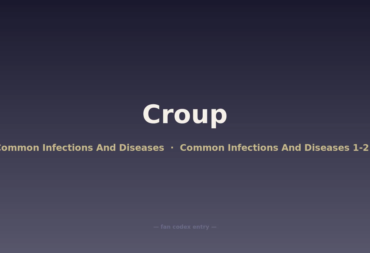 Croup